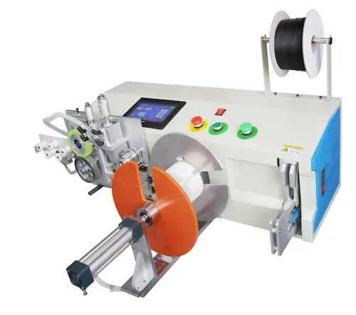 Automatic wire winding bunding counting meter machine