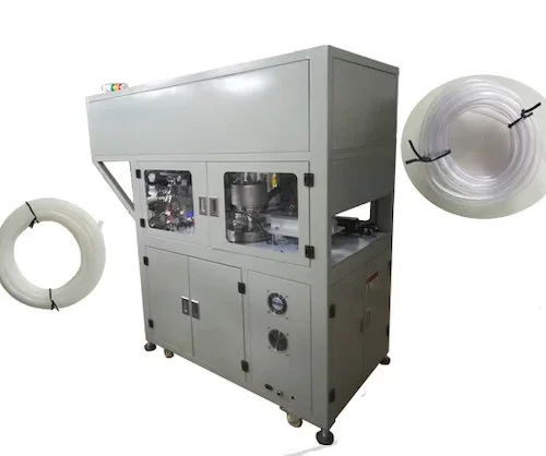PE/PVC Flexible Tube Cutting Winding Tying Machine WPM-02SL