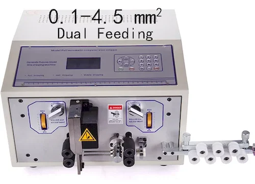 Double-feeding-wires-stripping-machine-WPM-09F - Wire Harness Processing Equipment Double feeding wires stripping machine WPM-09F