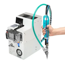 Non-standard customization deep hole bracket air blowing screw feeder