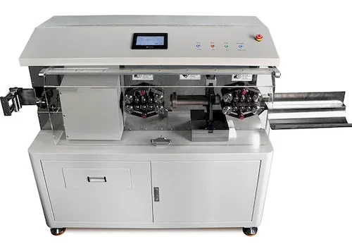 Auto Coaxial Cable Cutting Stripping Machine WPM-9935