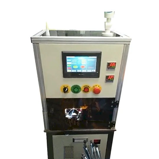 Braided-Sleeving-Wrap-around-Threading-Machine-for-Wire-and-Cable - Wire Harness Processing Equipment Braided Sleeving Threading Machine WPM-BZ1