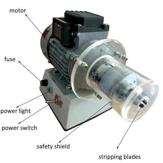 Enameled Copper Wire Stripping Machine WPM-6P