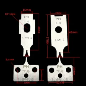 Explore Terminal Machine Blades (Various Types) for your crimping machines. Wide selection of blades for different terminals. Get tooling today!
