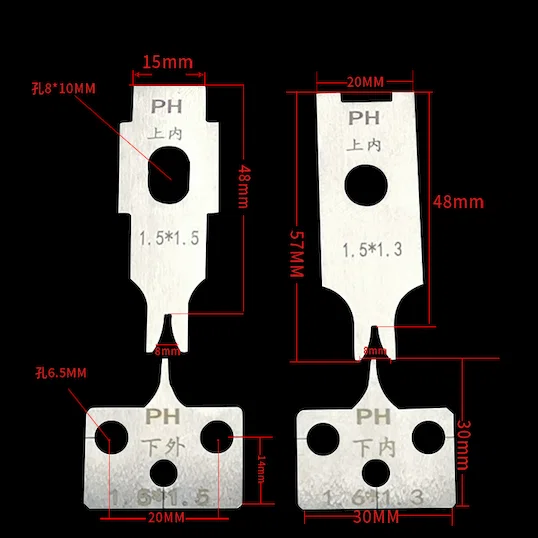 Explore Terminal Machine Blades (Various Types) for your crimping machines. Wide selection of blades for different terminals. Get tooling today!