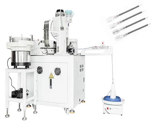 Automatic-cable-crimping-sleeves-insertion-and-twisting-tinning-machine-WPM-018HS - Wire Harness Processing Equipment Automatic-cable-crimping-sleeves-insertion-and-twisting-tinning-machine