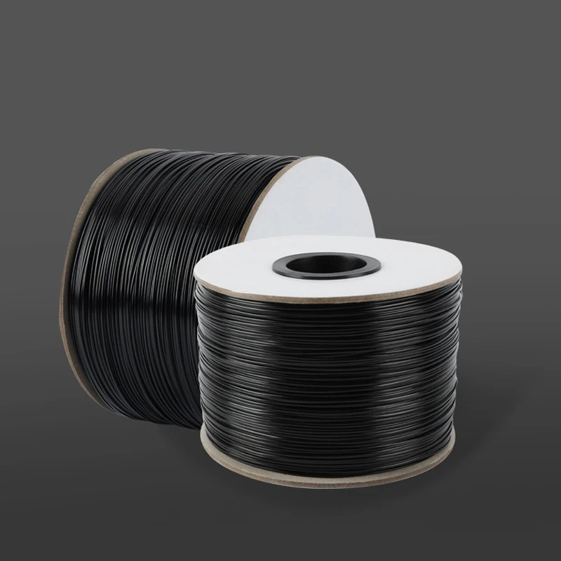 Rubber Coated Iron Wire Harness Binding Tie for Wire Tying Machines - 0.5mm-0.65mm