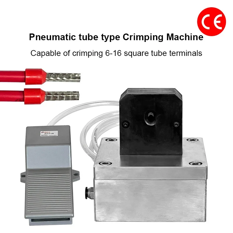 6-16mm² Pneumatic Tube Terminal Crimping Machine