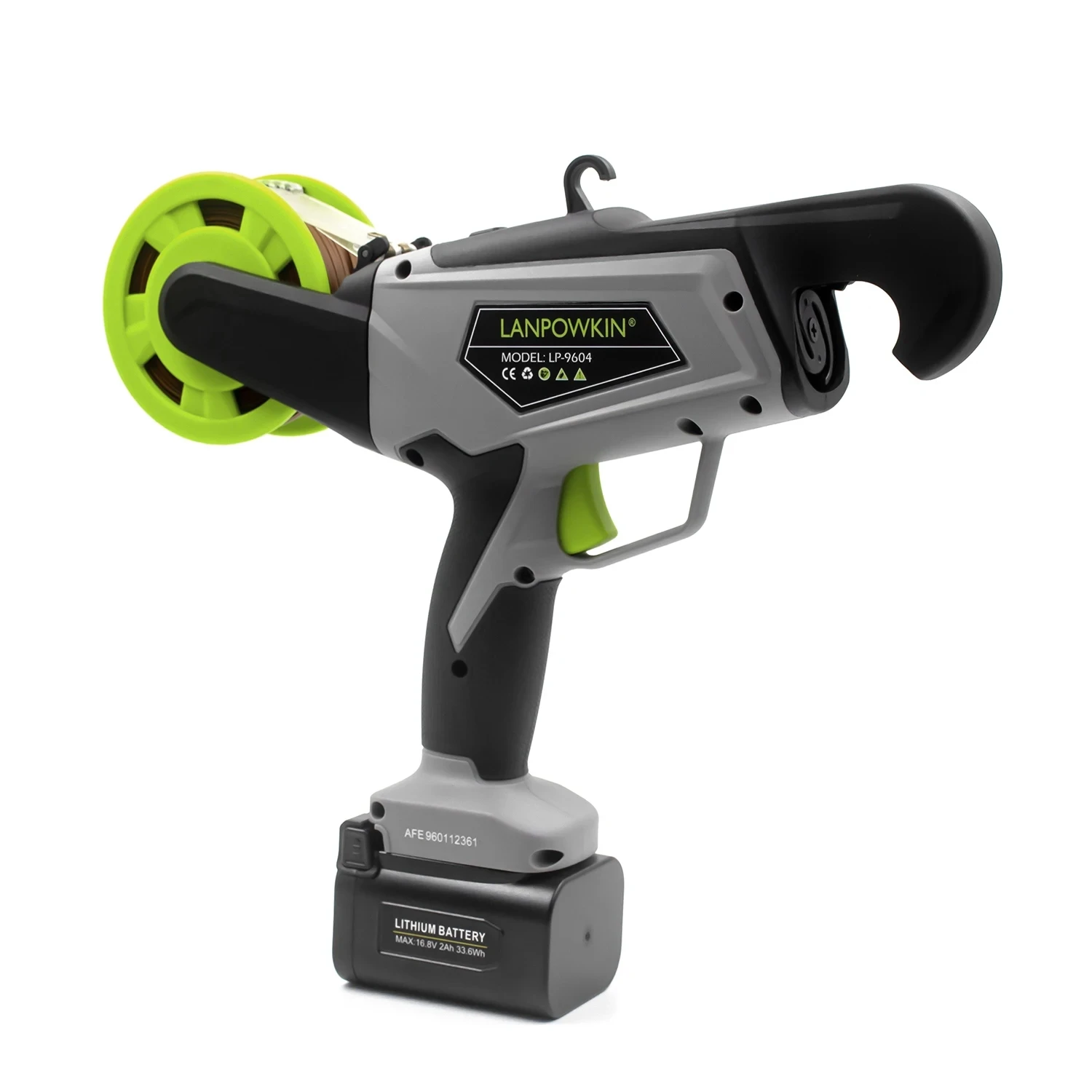 Automatic Electric Plant Tying Machine - LED Display Vine & Stem Binder for Farm & Garden
