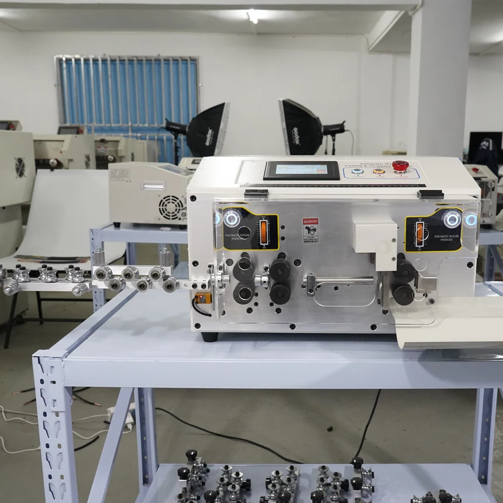 MAX 12mm Wire Cross Section Cable Peeling Automatic Computer Wire Cutting Stripping Machine Stripper ItoolsHT2-6 Wheel - Wire Harness Processing Equipment MAX 12mm Wire Cross Section Cable Peeling Automatic Computer Wire Cutting Stripping Machine Stripper ItoolsHT2-6 Wheel