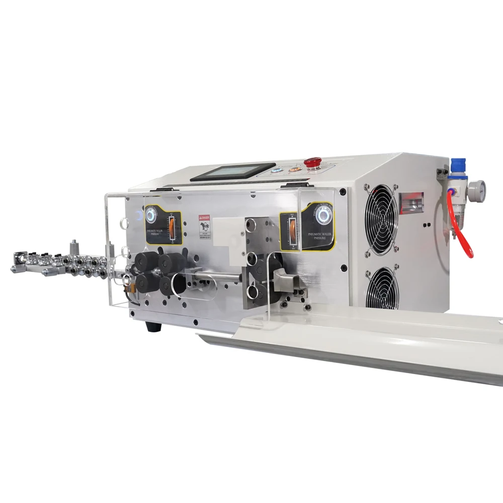 Automatic Wire Stripping Machine - Max 12mm Cable, LCD Display, High Accuracy HT2-6