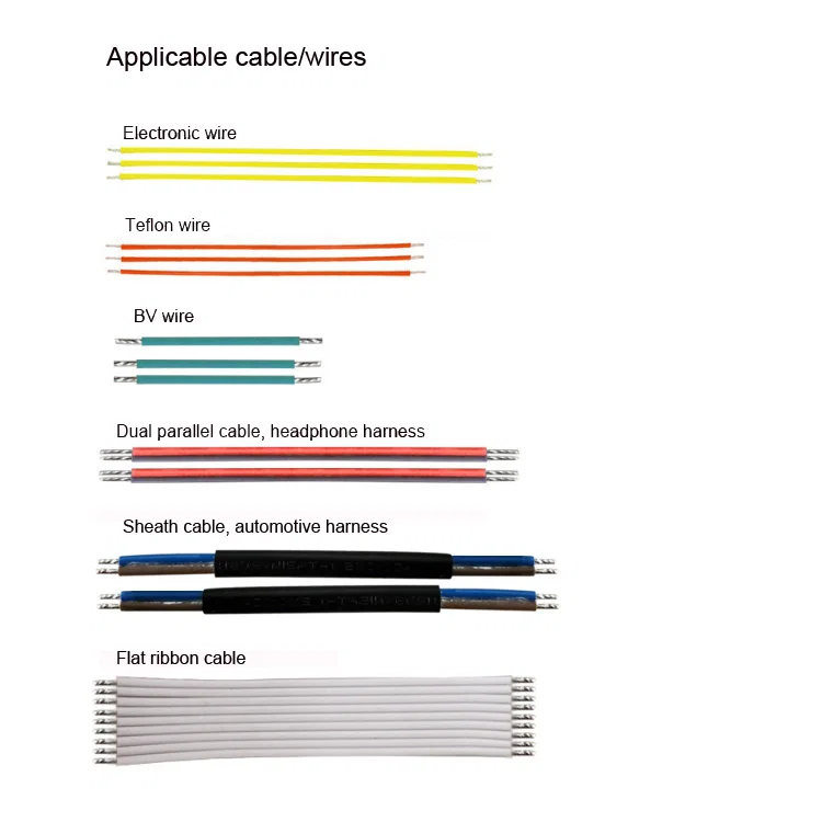 sample display of Wire Cutting Stripping Tinning Machine, 5-wire Cutting Stripping Tinning Machine, Auto Both Ends Wire Tinning Machine sample display of Wire Cutting Stripping Tinning Machine, 5-wire Cutting Stripping Tinning Machine, Auto Both Ends Wire Tinning Machine