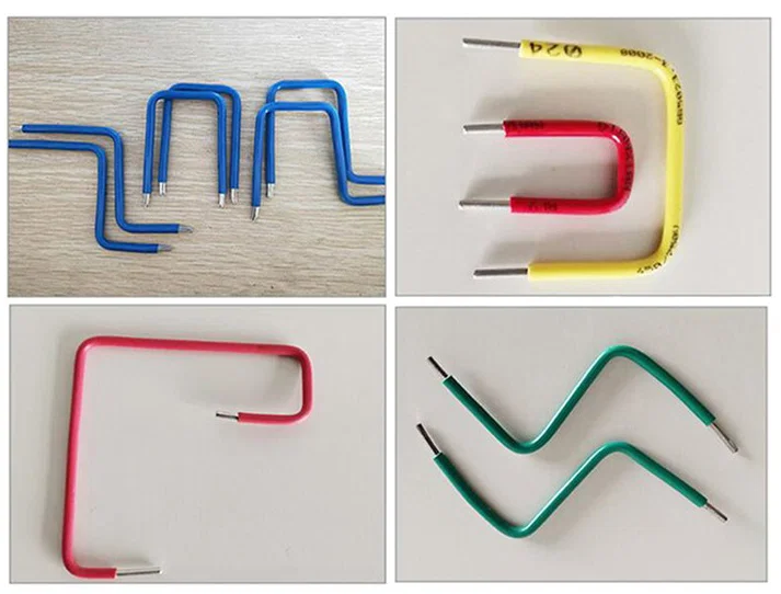 Sample display of Wire Cutting Stripping Bending Machine, Strip Wire Bending Machine, Cabel Stripping Bending Machine Sample display of Wire Cutting Stripping Bending Machine, Strip Wire Bending Machine, Cabel Stripping Bending Machine