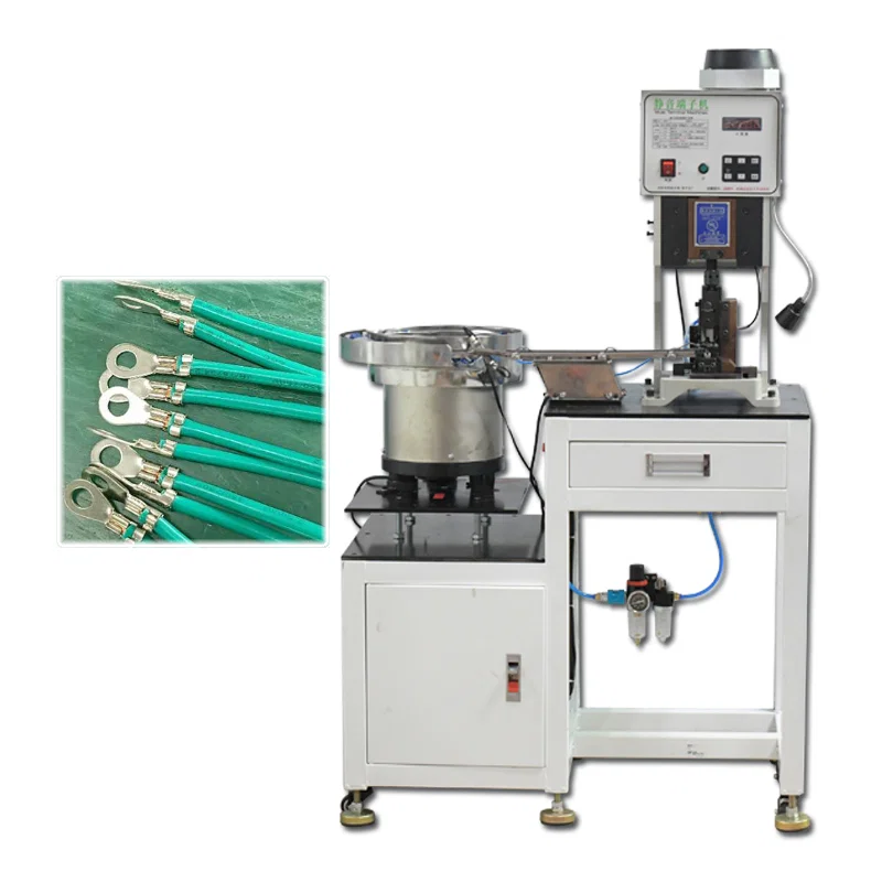 Loose Terminals Crimping Machine With Vibration Plate Feeding, Wire Loose Terminal Crimping Machine, Cable Lug Crimping Machine, Plastic Shell Terminal Crimping Machine Loose Terminals Crimping Machine With Vibration Plate Feeding, Wire Loose Terminal Crimping Machine, Cable Lug Crimping Machine, Plastic Shell Terminal Crimping Machine