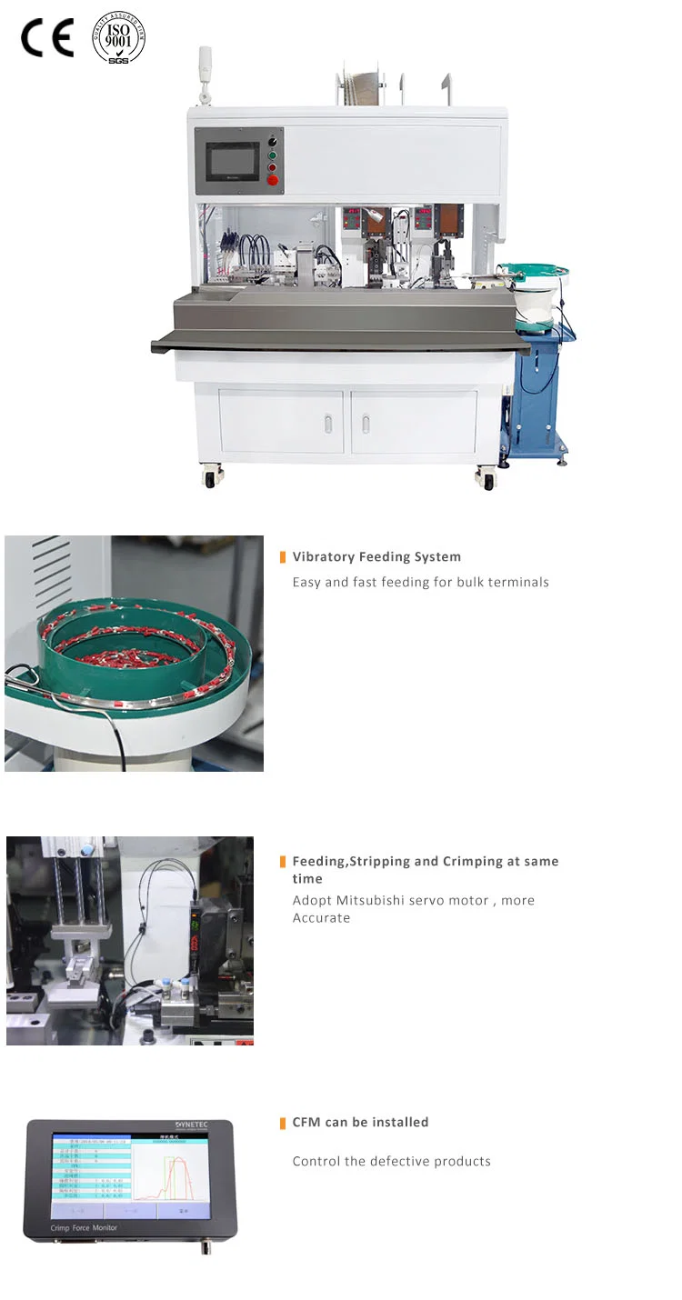 Fully Automatic Cable Crimping Machine For Different Terminals On Different Length Of Inner Core, Wire Crimping Machine Terminal, Solar Wire Crimping Machine Fully Automatic Cable Crimping Machine For Different Terminals On Different Length Of Inner Core, Wire Crimping Machine Terminal, Solar Wire Crimping Machine